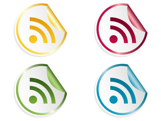 rss stickers