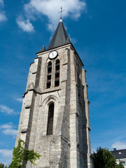 Fototapeta na wymiar Sainte-Marie-Madeleine, Massy, France