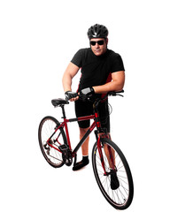 Obraz na płótnie Canvas Cyclist