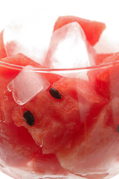 Watermelon pieces