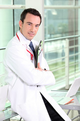 Portrait d'un médecin