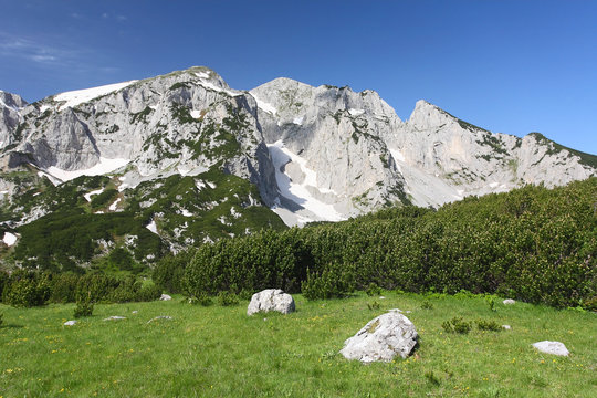 Maglic, the hihgest mountain of Bosnia and Herzegovina