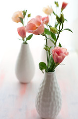 pink lisianthus
