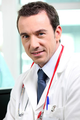 Portrait d'un professionnel de la santé