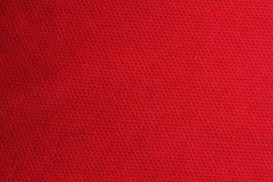 Red sport fabric texture
