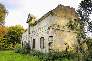 Chapelle abandonnée du Château d'Ottange