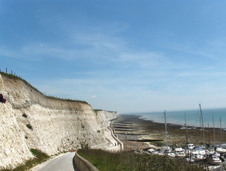 costa de acantilado blanco Brighton Inglaterra