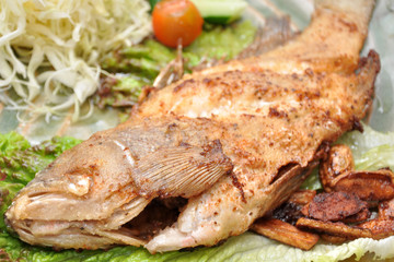 魚のバター焼き