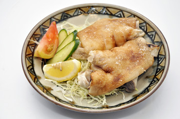 豚足塩焼き