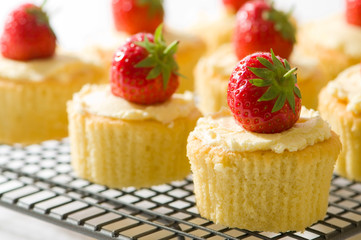 Strawberry Cupcakes