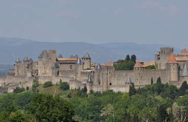 Fototapeta na wymiar Carcassonne Zamek 2