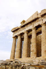 Obraz premium The Parthenon, in Athens Akropolis, Greece