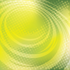green abstract background with halftone