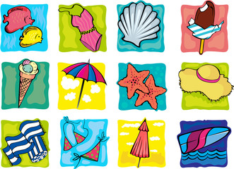 summer cliparts