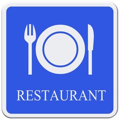 panneau restaurant