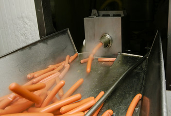 Manufacture of sausages