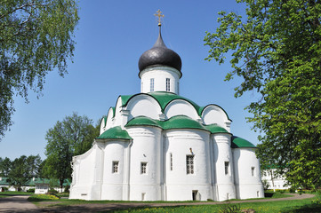 Trinity Cathedral in monastery of Alexandrov town