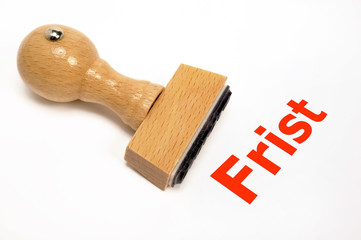 Frist Stempel