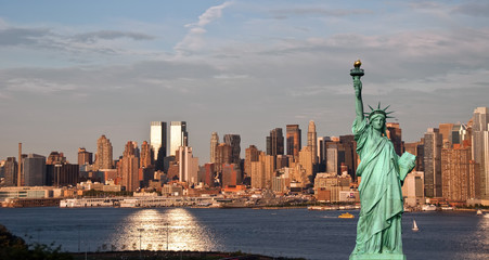 Panorama of New York city