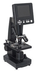 Digital Microscope with LCD Monitor. Include Clipping Path.