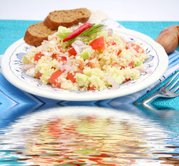 salat mit couscous