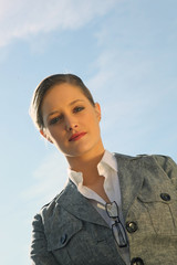 Portrait d'une femme d'affaires