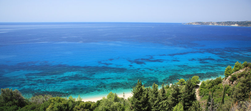 View over Lourdas Bay