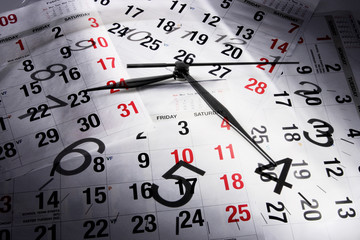 Clock and Calendar Pages