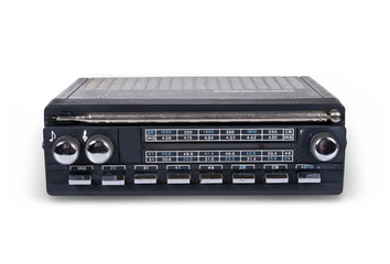 Fototapeta premium Old radio set