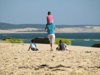 jeux à la plage