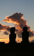 Maoi Silhouette