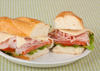 Ham and Cheese Sub