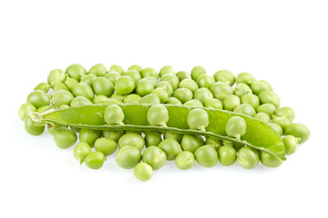 Peas with pod