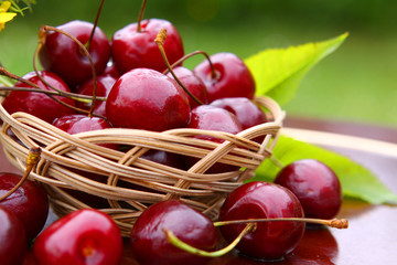 frische kirschen,obst