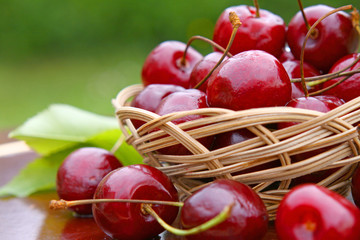 frische kirschen,obst