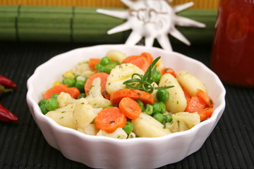 Gnocchi mit Gemüse