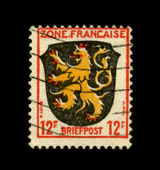 Postage stamp.