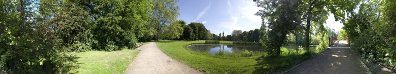360 Grad vom Leipziger Johannapark