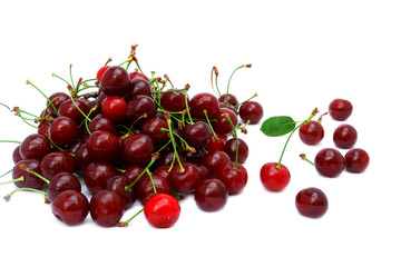 Obraz na płótnie Canvas Juicy ripe cherry
