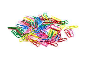 Colored paper clips