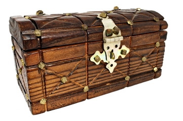 Closed treasure chest