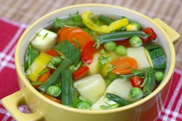 Diet vegetable soup