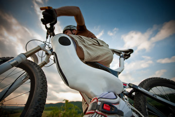 behinderung, rad, bike, prothese, herausforderung