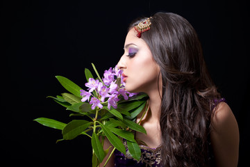 Naklejka premium Asian bride