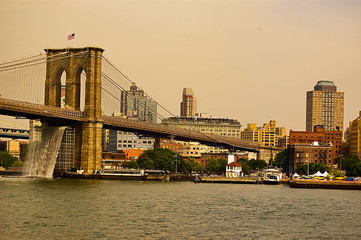 Obraz premium the brooklyn bridge in New York