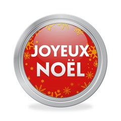 Bottone Joyeux Noel