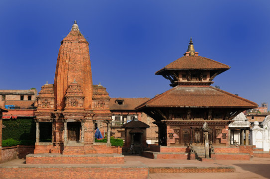 Bhaktapur's Durbar Square, Nepal.