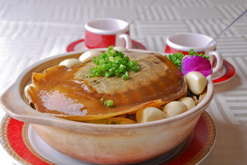 Chinese food- stewed turtle