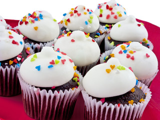 Valentine's Day cupcakes