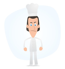 Angry chef